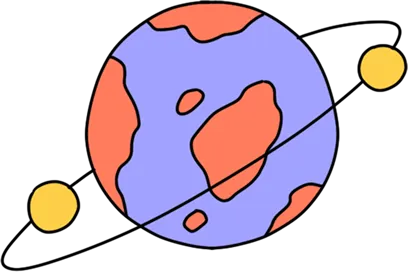 Planet illustration