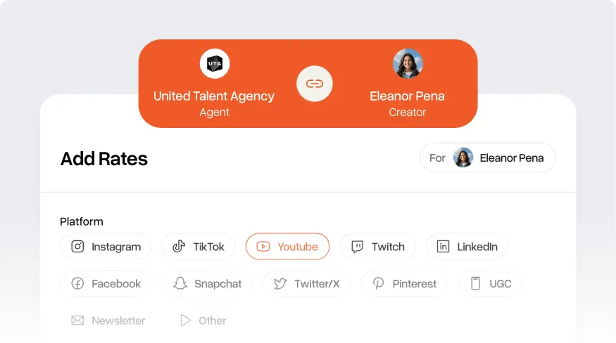 Rates & projects in one place